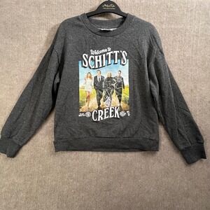 Schitts‎ Creek Welcome to TV Show Sweatshirt Gray XS Fan Apparel
